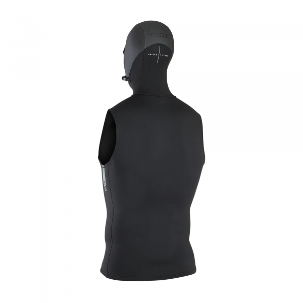 ION Hooded Gilet néoprène 3/2mm Hommes black