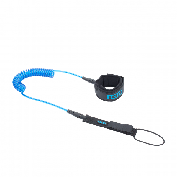 ION SUP Core Guinzaglio a spirale blu