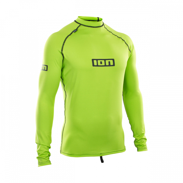 ION Promo Rashguard long sleeve men lime green