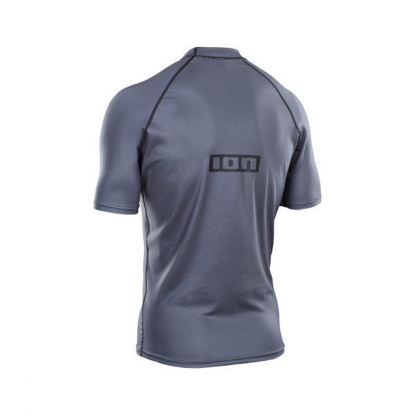 ION Promo Rashguard Kurzarm Männer steel blue