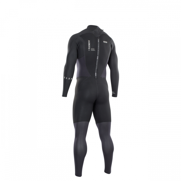 ION Element Semidry Neoprenanzug 4/3mm Back-Zip Männer black