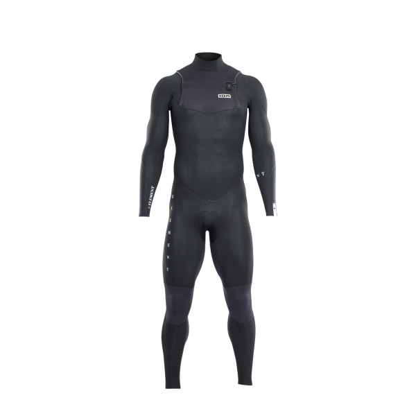 ION Element Semidry Neoprenanzug 4/3mm Front-Zip Männer black