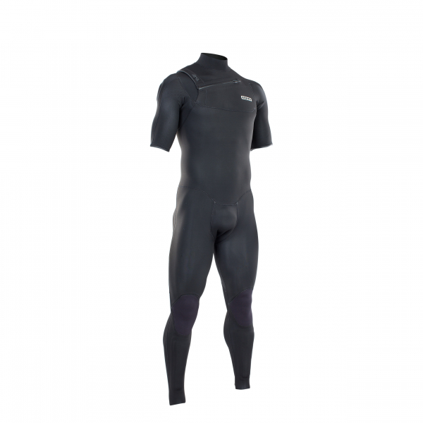 ION Protection Suit Combinaison néoprène manches courtes 3/2 mm zip frontal hommes noir