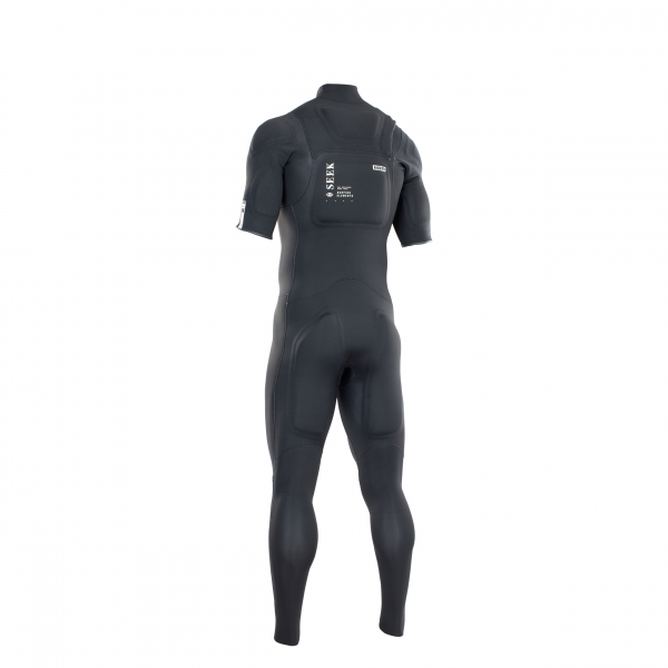 ION Protection Suit Combinaison néoprène manches courtes 3/2 mm zip frontal hommes noir