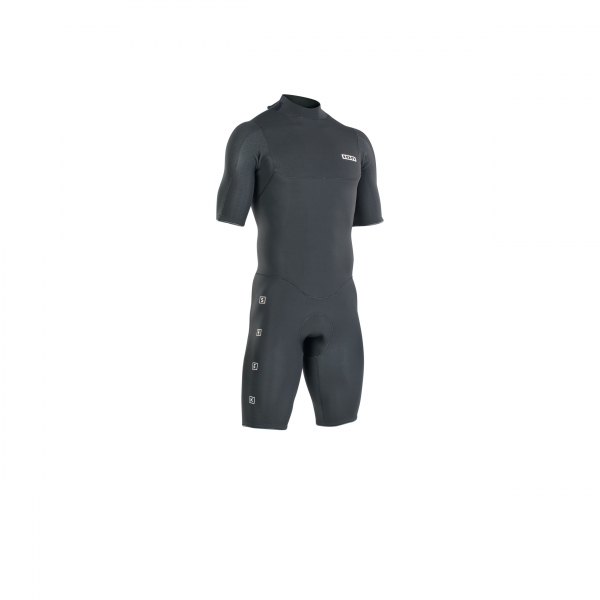 ION Seek Core wetsuit shorty short sleeve 2/2 mm back-zip men petrol
