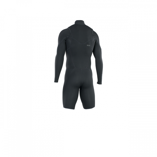 ION Element wetsuit shorty long sleeve 2/2 mm front zip men black