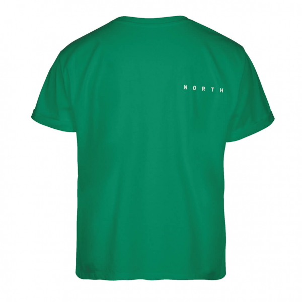 North KB Logo Tee Donna Verde Nord