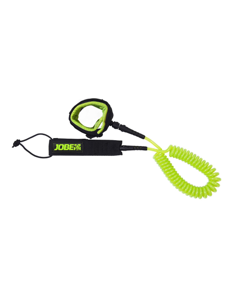 Jobe SUP Leash Coil 10FT Lime One Size