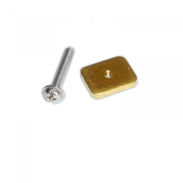 Tornillo M4 x 25mm + placa para US Box Fin