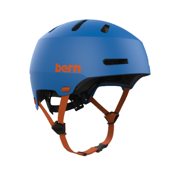 Bern Macon 2.0 H20 Water Sports Helmet Unisex Matte Azure Blue