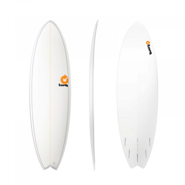 Planche de surf TORQ Epoxy TET 6.3 MOD Fish Pinlines