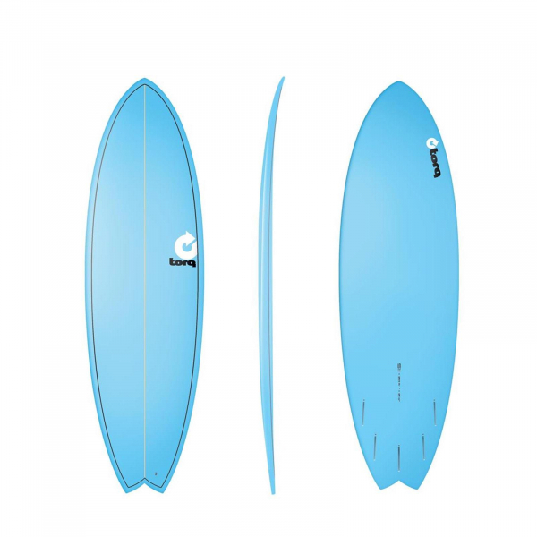 Surfboard TORQ Epoxy TET 5.11 MOD Fish Blue