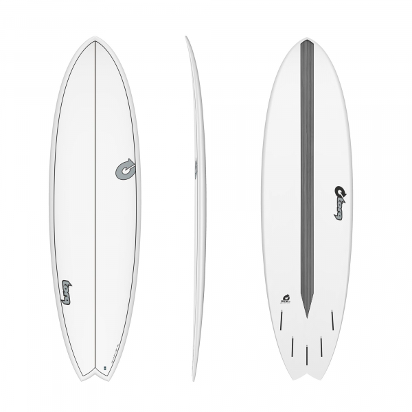 Surfboard TORQ Epoxy TET CS 6.10 MOD Fish Carbon