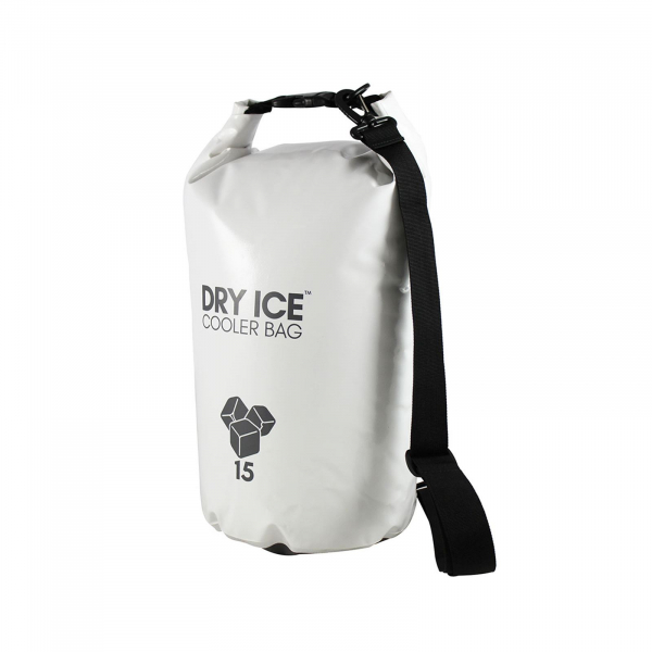 Dry Ice Borsa frigo 15 litri bianco • Sicurezza negli sport acquatici