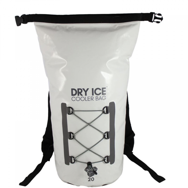 Dry Ice Zaino refrigerante Borsa frigo 20 litri Grigio • Sicurezza