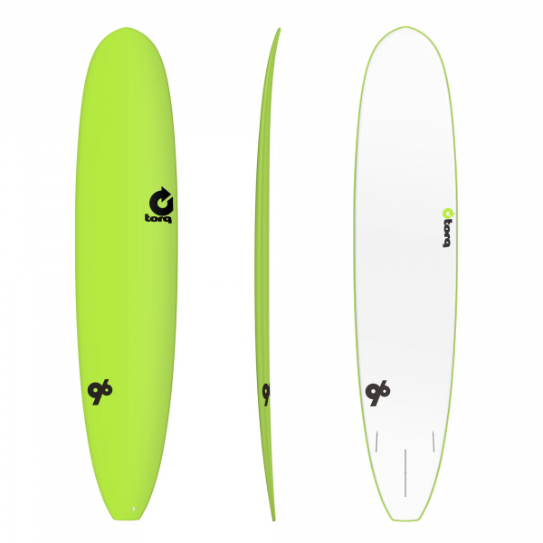 Surfboard TORQ Softboard 9.6 Longboard Verde