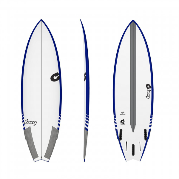 Surfboard TORQ Epoxy TEC Go-Kart 6.6 Rail Blu