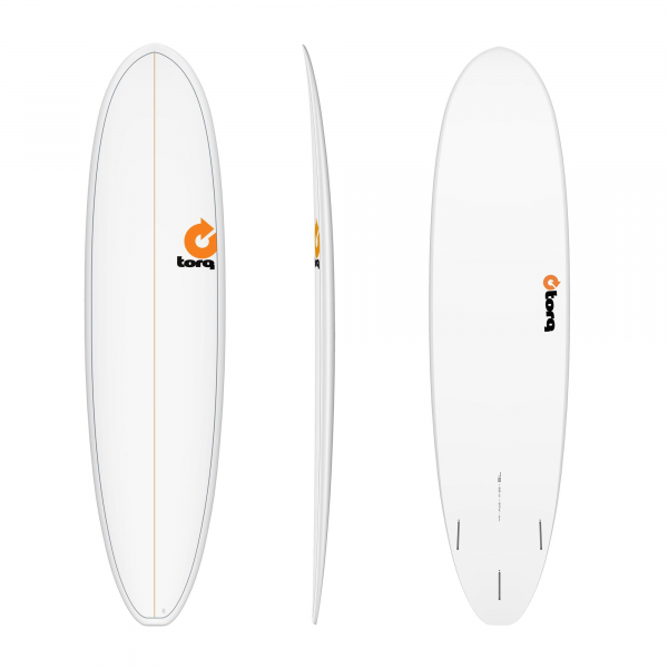 Surfboard TORQ Epoxy TET 7.8 V+ Funboard Pinlines