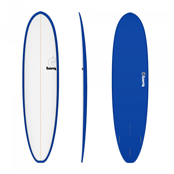 Surfboard TORQ Epoxy TET 7.8 V+ Funboard Navy Pinl