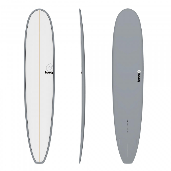 Surfboard TORQ Epoxy TET 9.6 Longboard Grigio Pinlin