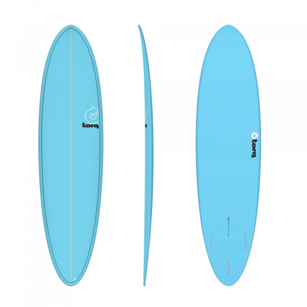 Planche de surf TORQ Epoxy TET 7.2 Funboard Blue