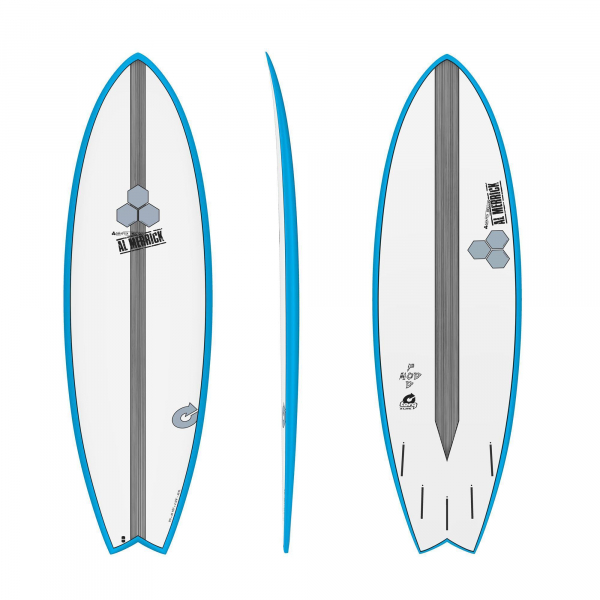 Planche de surf CHANNEL ISLANDS X-lite Pod Mod 5.6 bleue