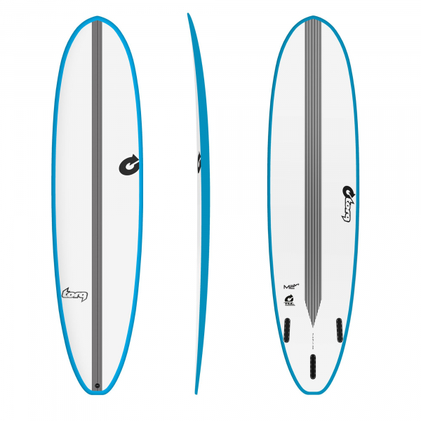 Surfboard TORQ Epoxy TEC M2 7.8 VP Rail Azul