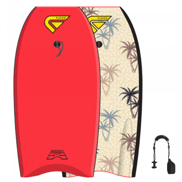 FLOOD Bodyboard Dynamx Stringer 42 Palma Roja