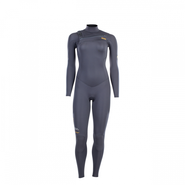ION Amaze Core Semidry wetsuit 4/3mm front zip women steel grey
