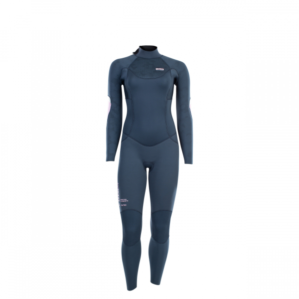 ION Element Semidry Traje de neopreno 5/4mm Cremallera dorsal Mujer azul oscuro