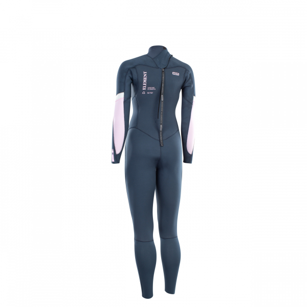 ION Element Semidry wetsuit 4/3mm Back-Zip women dark Blue