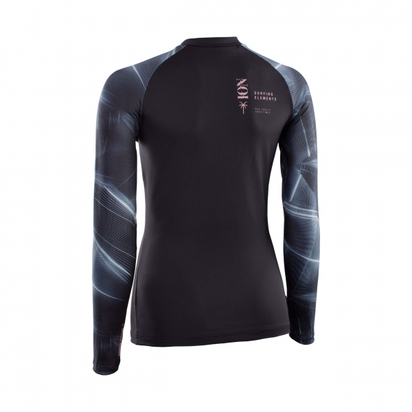 ION Rashguard manica lunga donna laser nero