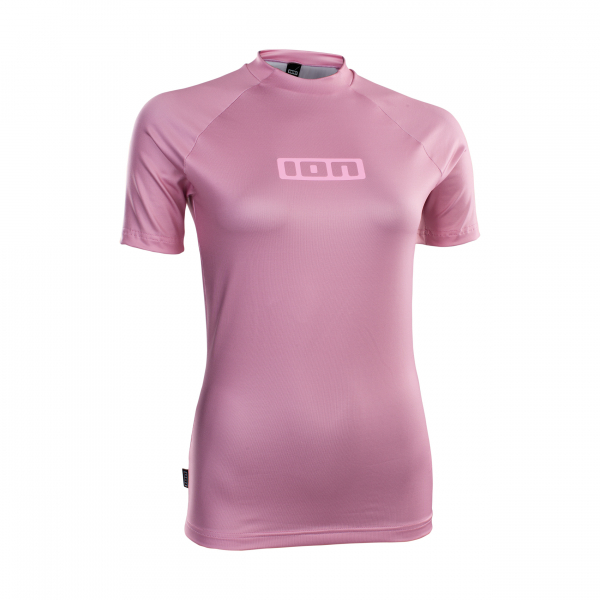 ION Promo Rashguard Kurzarm Frauen dirty rose