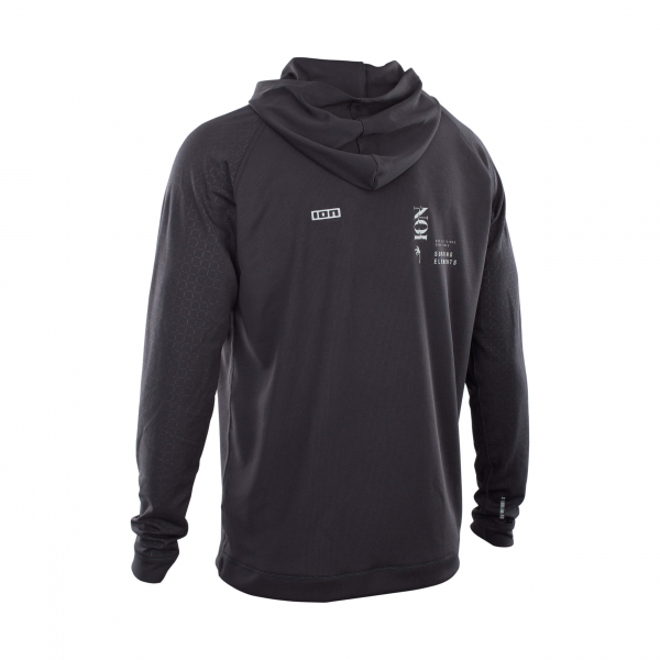 ION Wetshirt Hood long sleeve men black