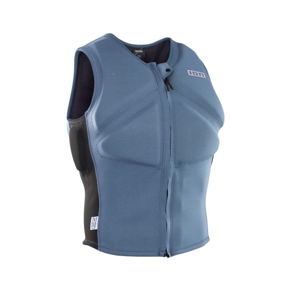 ION Vector Core Gilet Front-Zip Uomo blu acciaio/nero