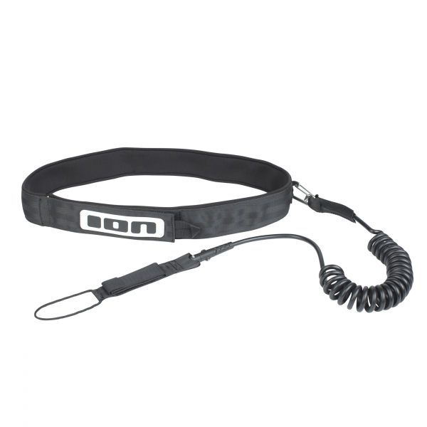 ION SUP Core RACE 2.0 Leash coiled hipbelt black 10'