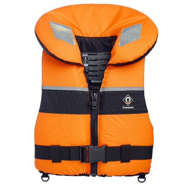 Crewsaver Espiral 100N Chaleco sólido para los jóvenes entre 30 - 40 Kg. Naranja