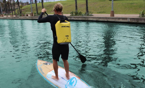 Overboard wasserdichte Kühltasche 30 Liter gelb Aktion 2