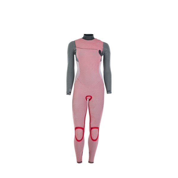 ION Amaze Amp Neoprenanzug 4/3 mm Front-Zip Frauen Rosa Capsule