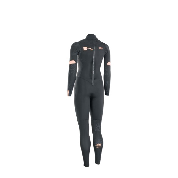 ION Amaze Core Neoprenanzug 4/3 mm Back-Zip Frauen Schwarz