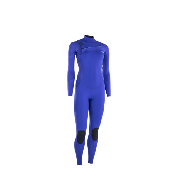 ION Amaze Core Neoprenanzug 4/3 mm Front-Zip Frauen Concord Blau