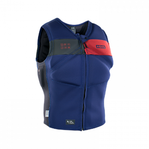 ION Vector Amp Weste Front-Zip Männer Indigo Blau