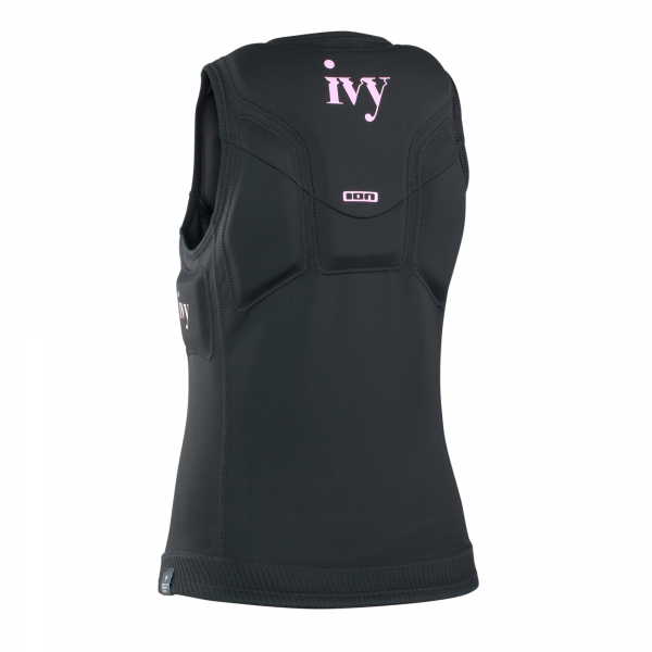 ION Gilet Ivy Front-Zip Femmes noir