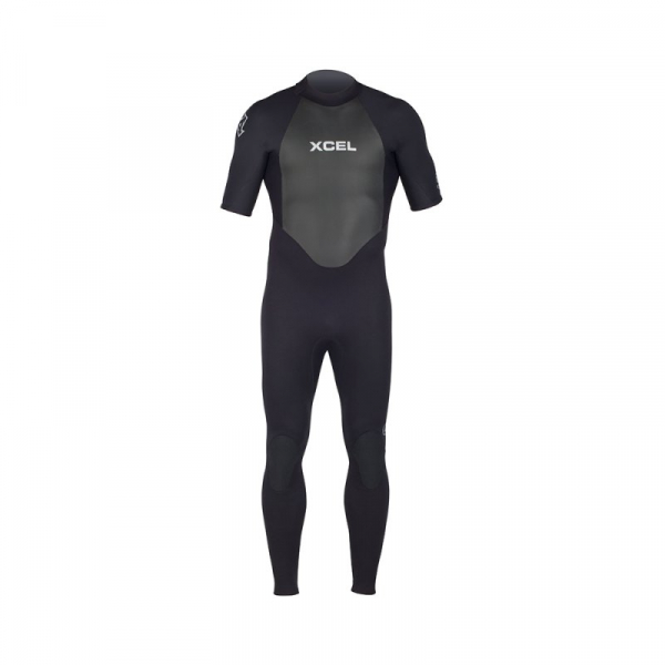 Xcel Axis OS Short Sleeve Wetsuit 2mm Back-Zip Men Black