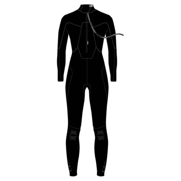 Neilpryde Serene Wetsuit 5/4mm Backzip Women C1 Black