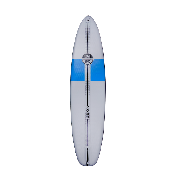 North SUP Pace Tour Planche de standup paddle gonflable Package Ciel Gris