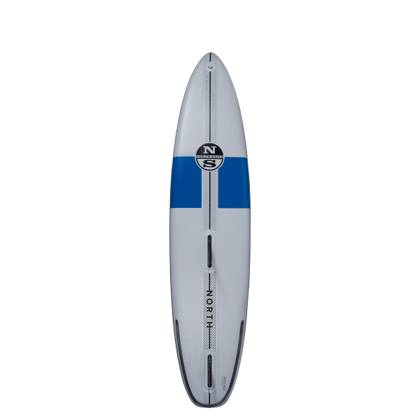 North SUP Pace Wind Planche de surf gonflable Standup Paddle Package Ciel Gris 11'0" x 30" x 6" OneSize