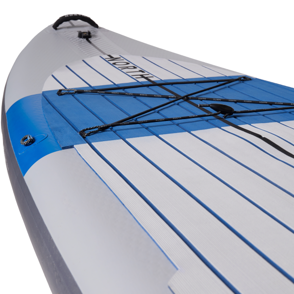 North SUP Pace Wind Planche de surf gonflable Standup Paddle Package Ciel Gris 11'0" x 30" x 6" OneSize