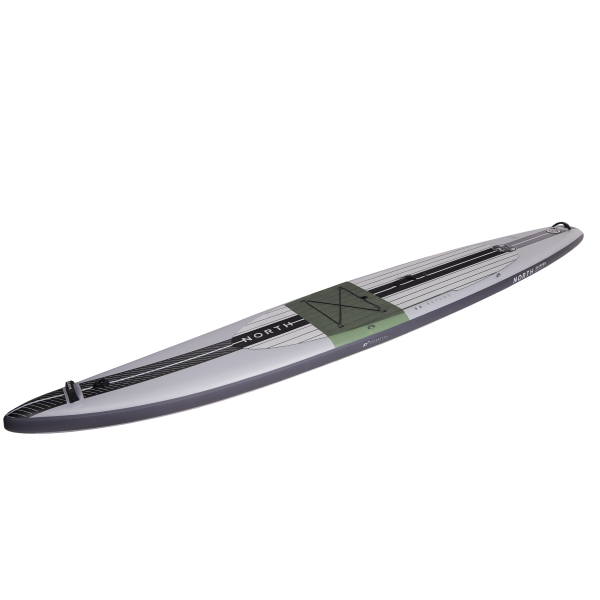 North SUP Skipper Planche de stand up paddle gonflable Ciel Gris