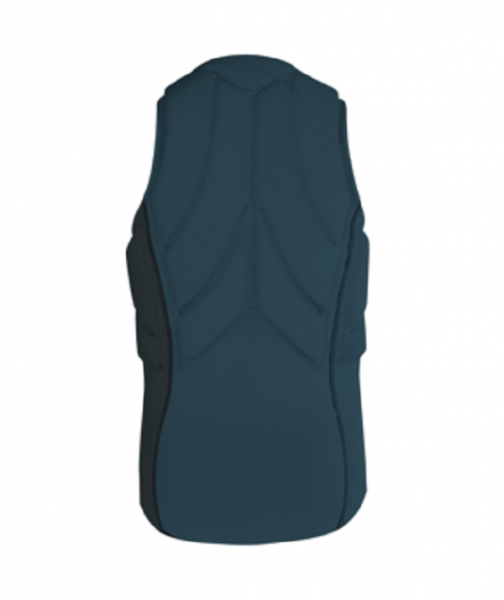 O'Neill Slasher Kite Impact Vest Front-Zip Men Cadet Blue/Gun Metal